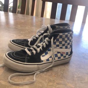 Vans Checkered High Tops